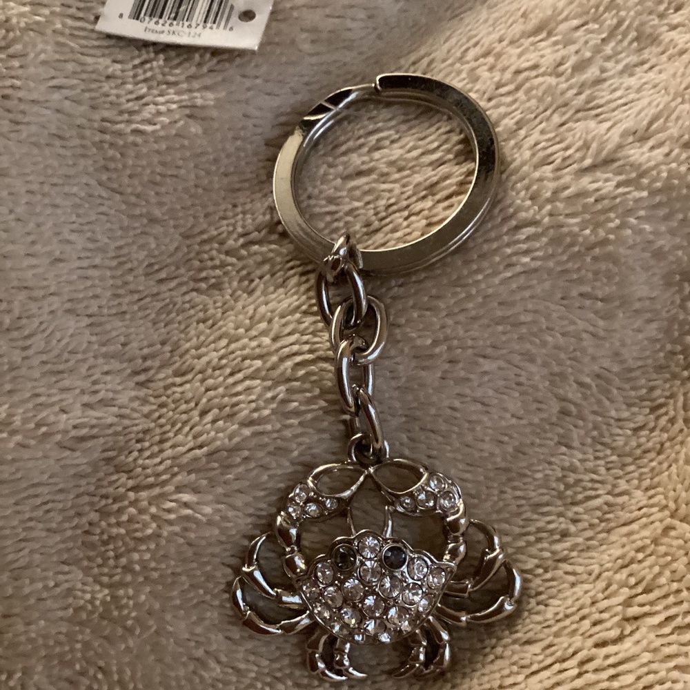 ♋️ NEW Kalifano Cancer the Crab keychain ♋️